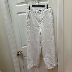 Contemporaine White Wide-Leg Pants jeans 8